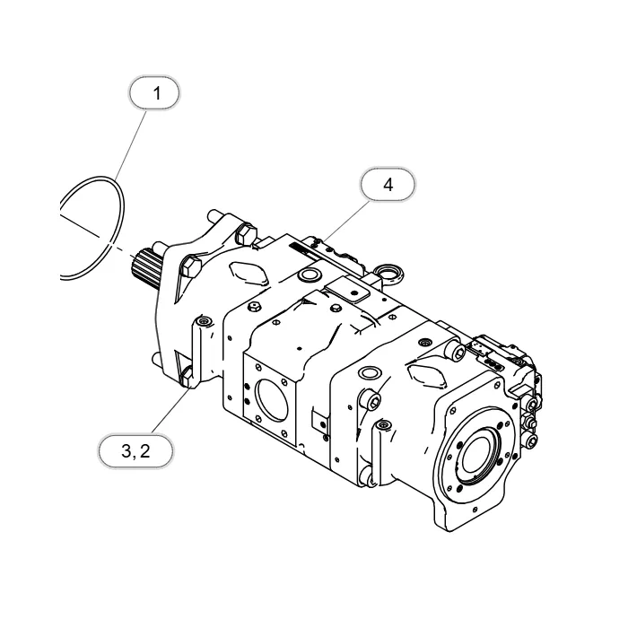 Excavator Hydraulic Pumps 627-1315 For CAT395 suppliers