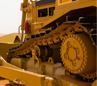 Bulldozer track idler Bulldozer track idler