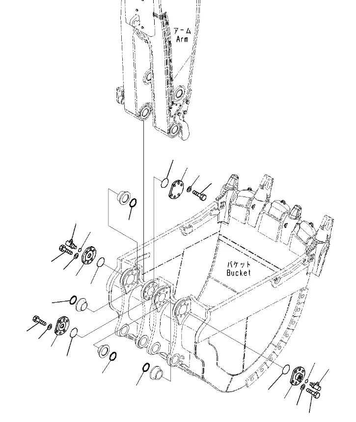 PC2000 mining bucket PC2000 mining bucket