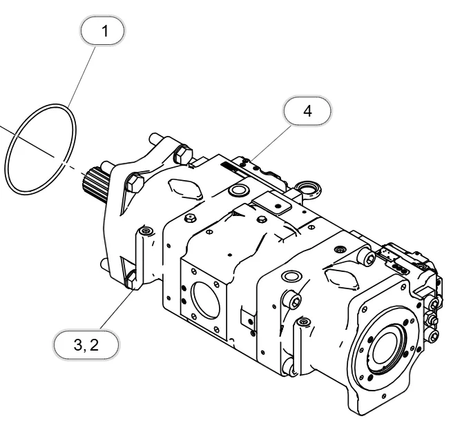 Excavator Main Hydraulic Pump Excavator Main Hydraulic Pump